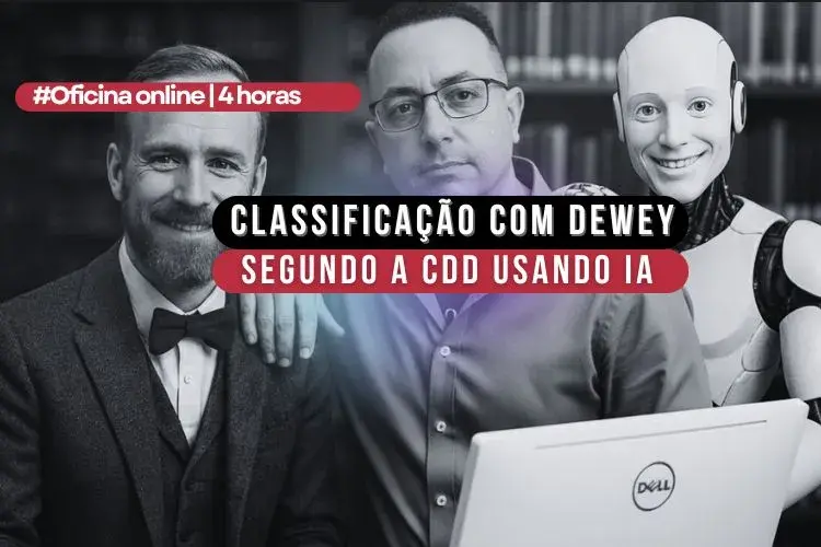 Capa de Classificando com Dewey segundo a CDD usando IA