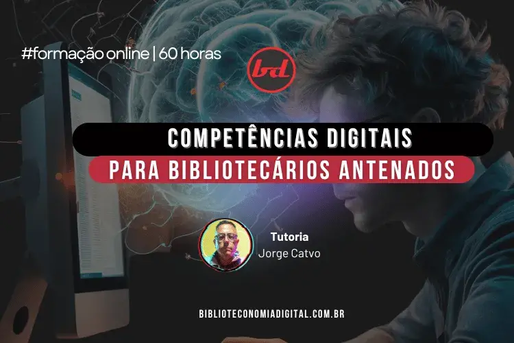 Capa de Competências Digitais para Bibliotecários Antenados