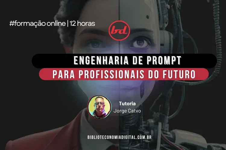 Capa de Engenharia de Prompts para Bibliotecários Curiosos